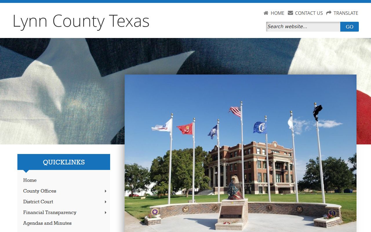 Lynn County court docket courthouse address and notice